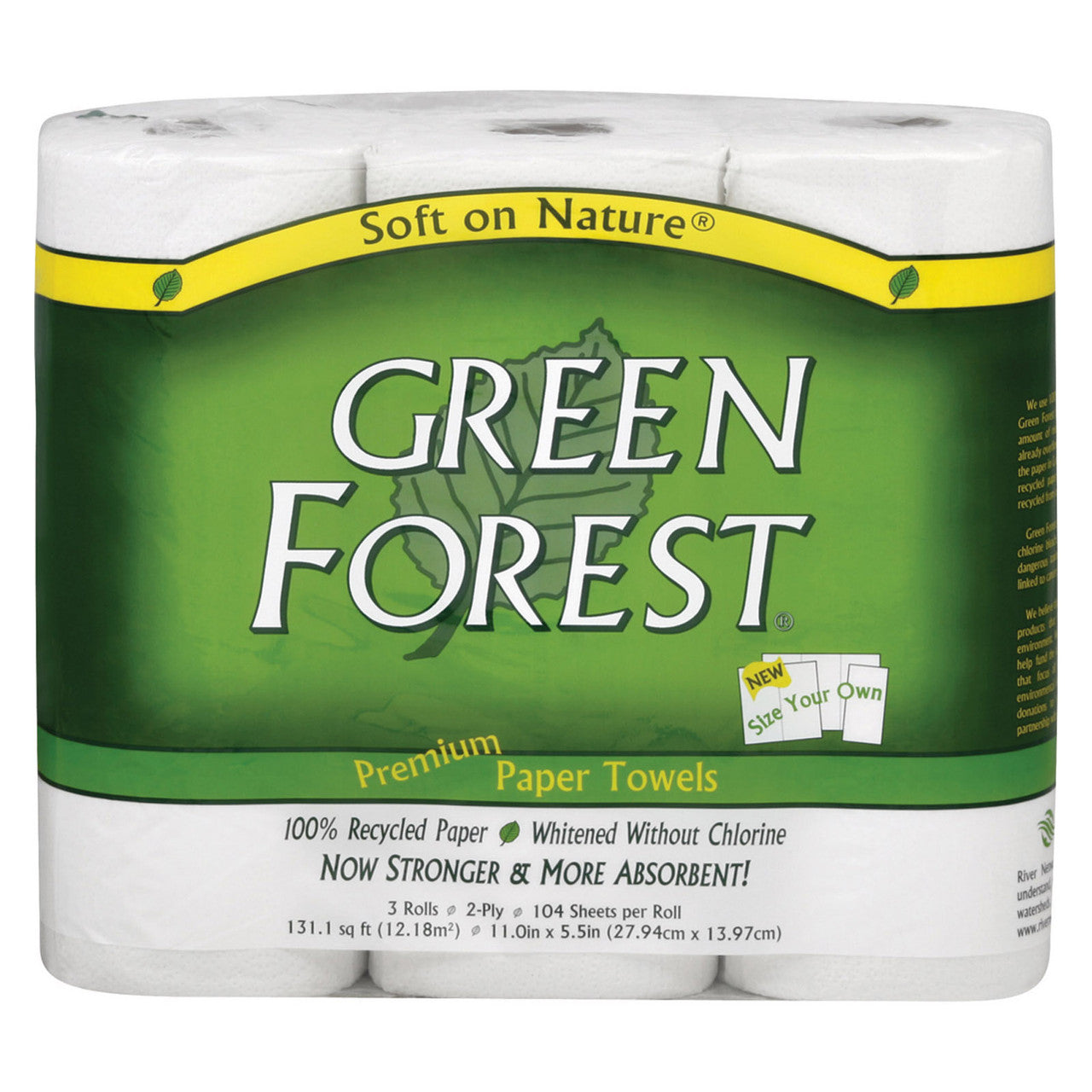 Green Forest Paper Towel Size Your Own (10x3 Pack)-0