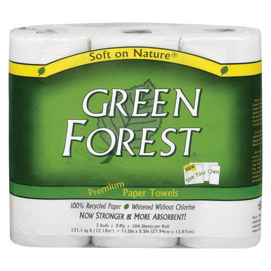 Green Forest Paper Towel Size Your Own (10x3 Pack)-0