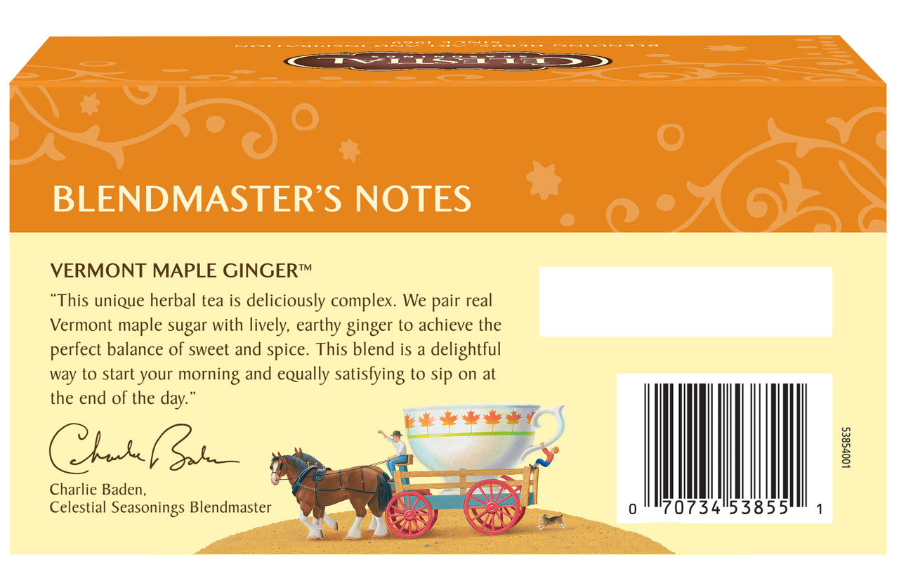 CS VRMNT MAPLE GNGR TEA ( 6 X 20 BAG  )-1