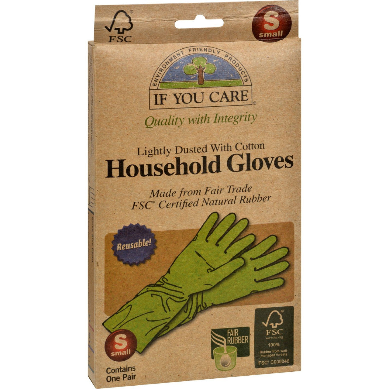 If You Care Small Household Gloves (12x1 Pair)-0