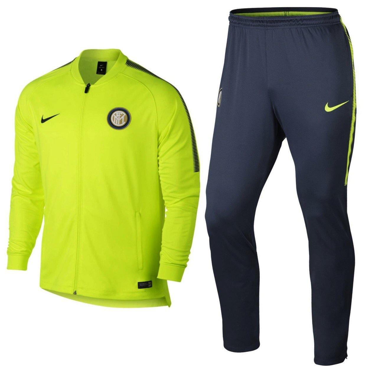 Inter Milan Third Presentation Soccer Tracksuit 2017/18 - Nike-0