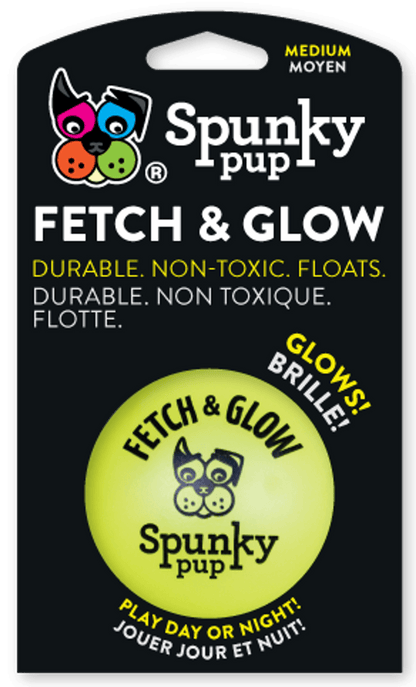 Fetch & Glow - Glow-in-the-Dark Ball for Large Dogs-2