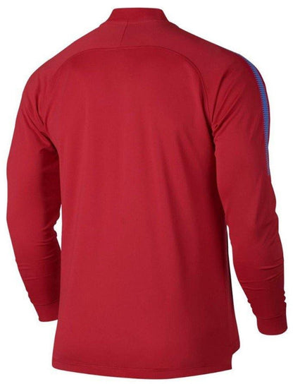 FC Barcelona Red Training Presentation Soccer jacket 2017/18 - Nike-1