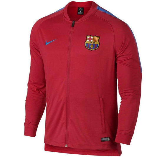 FC Barcelona Red Training Presentation Soccer jacket 2017/18 - Nike-0