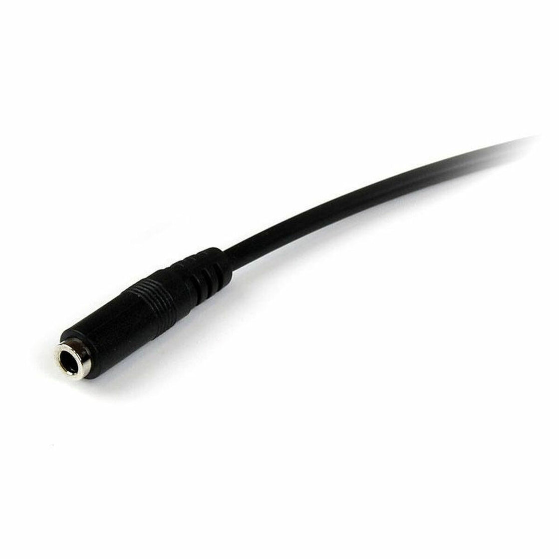 Jack Extension Cable (3.5 mm) Startech MUHSMF1M             Black 1 m-2