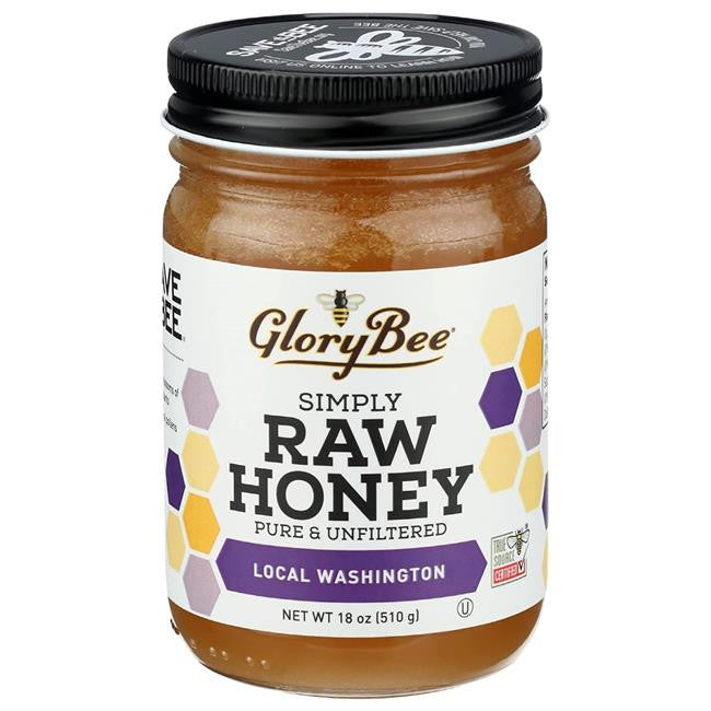 GLORYBEE WA RAW HONEY ( 6 X 18 OZ   )-0