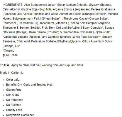 Andalou Naturals Moisture Rich Sweet Orange & Argan Conditioner (1x11.5 Oz)-1