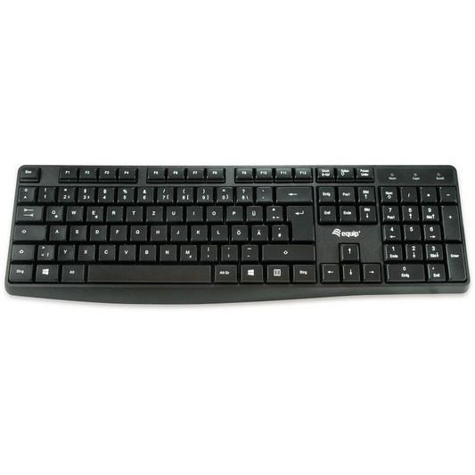 Equip 245211 tastaturi USB QWERTY Spaniolă Negru (245211)-0