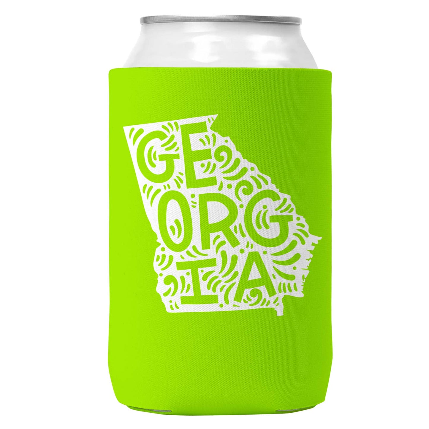 Georgia Can Coozie Cooler for 12oz Cans | State Koozie-2