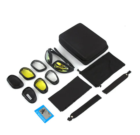 C5 Cycling Glasses - Tactical Shooting & Motorcycle Goggles