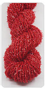 Acrylic Yarn with Metallic Thread for Knitting and Crochet