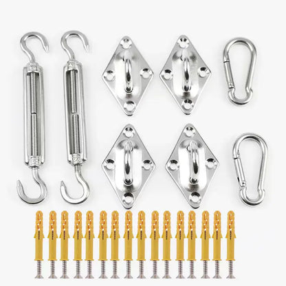 304 Stainless Steel Diamond Buckle for Outdoor Canopy