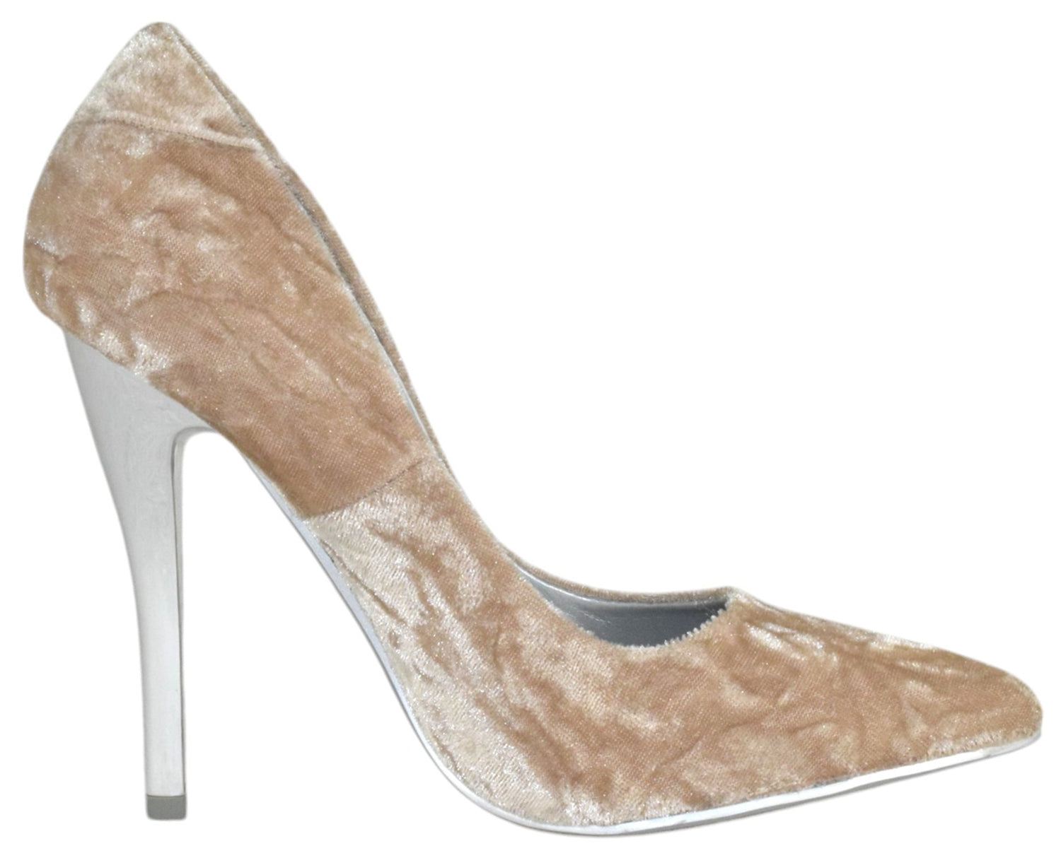 BOMBER Beige Not Just A Pump-2