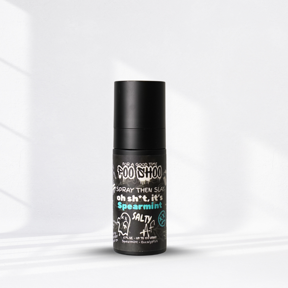 PooShoo Spearmint Before You Go Toilet Spray-3