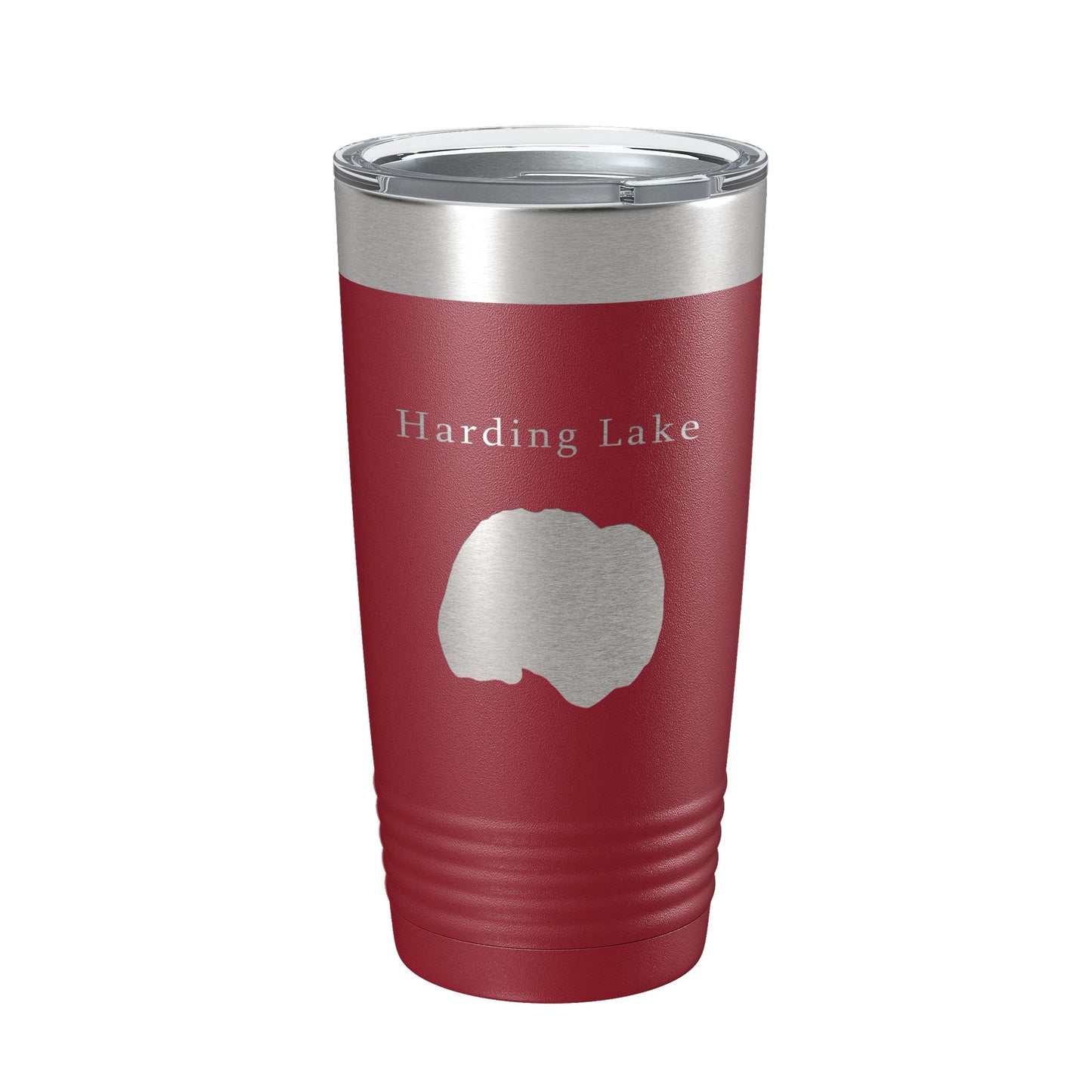 Harding Lake Map Tumbler Travel Mug Insulated Laser Engraved Coffee Cup Alaska 20 oz-18