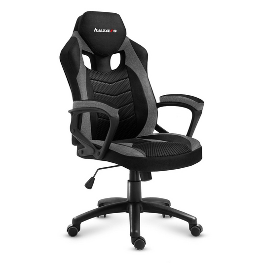 Herné kreslo Rotačný hráč Tilt HUZARO Force Force 2.5 GREY MESH (HZ-FORCE 2.5 GREY MESH)-0