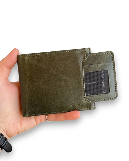 Dallas - Genuine Leather Kangaroo Wallet + Card Holder-0