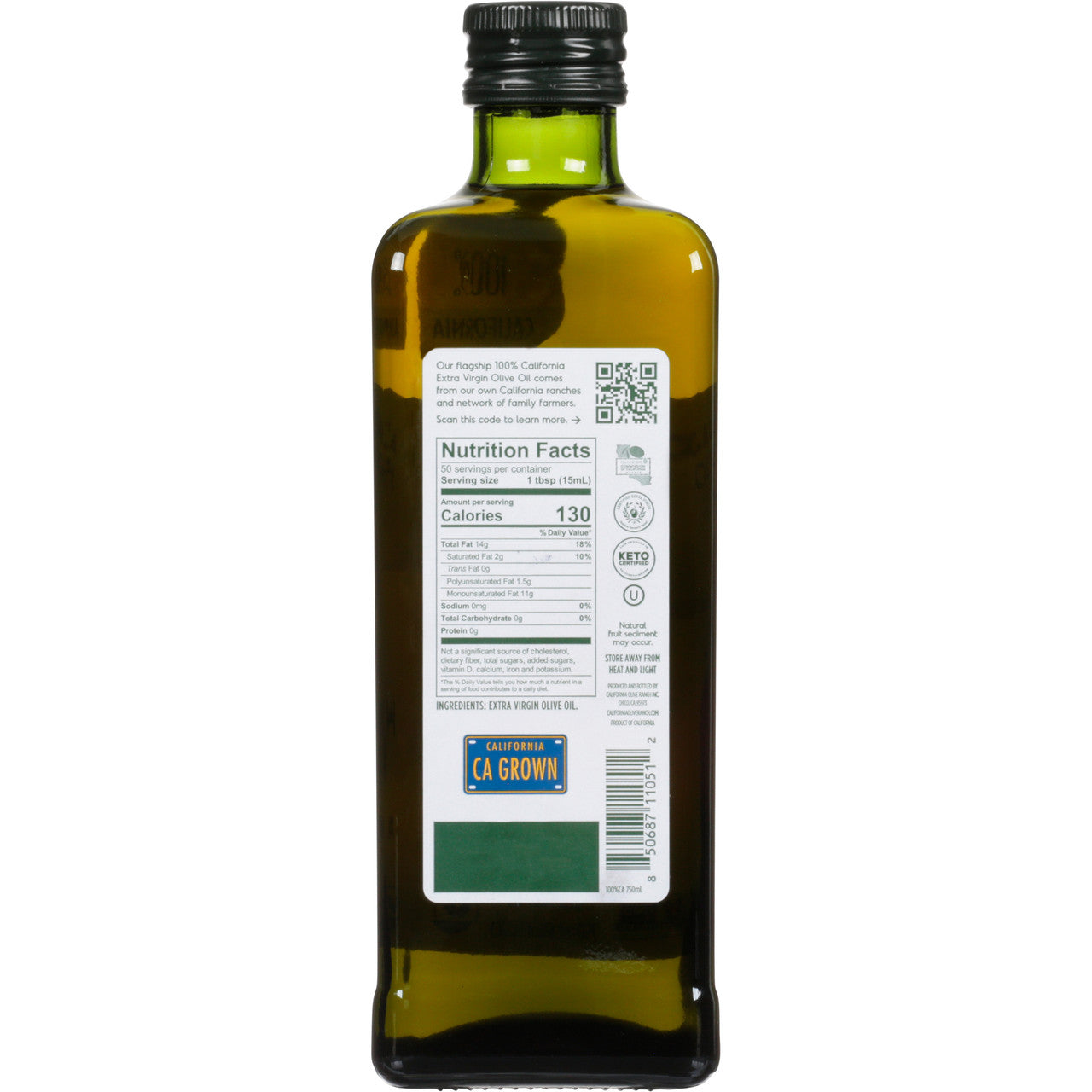 CA OLV 100% CA EVOO ( 6 X 25.4 OZ   )-1