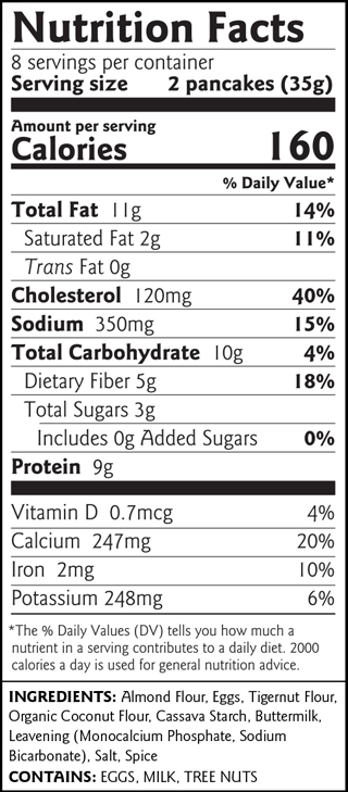 BIRCH PCAKE/WAFFL KETO ( 6 X 10 OZ   )-2