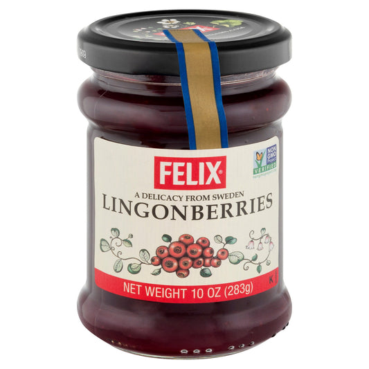 Felix Wild Lingonberry Jam (8x10Oz)-0