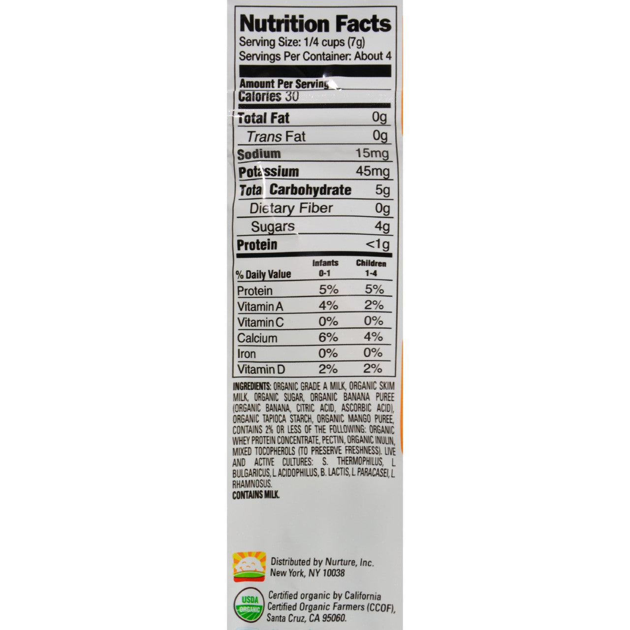 Happy Baby Banana Mango Yogurt Melts (8x1 Oz)-1