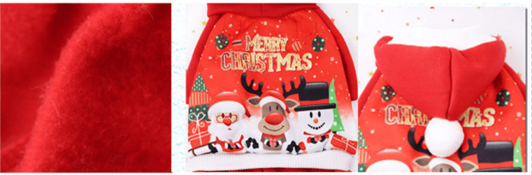 Festive Feline Christmas Cat Costume-3