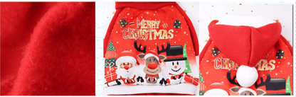 Festive Feline Christmas Cat Costume-3