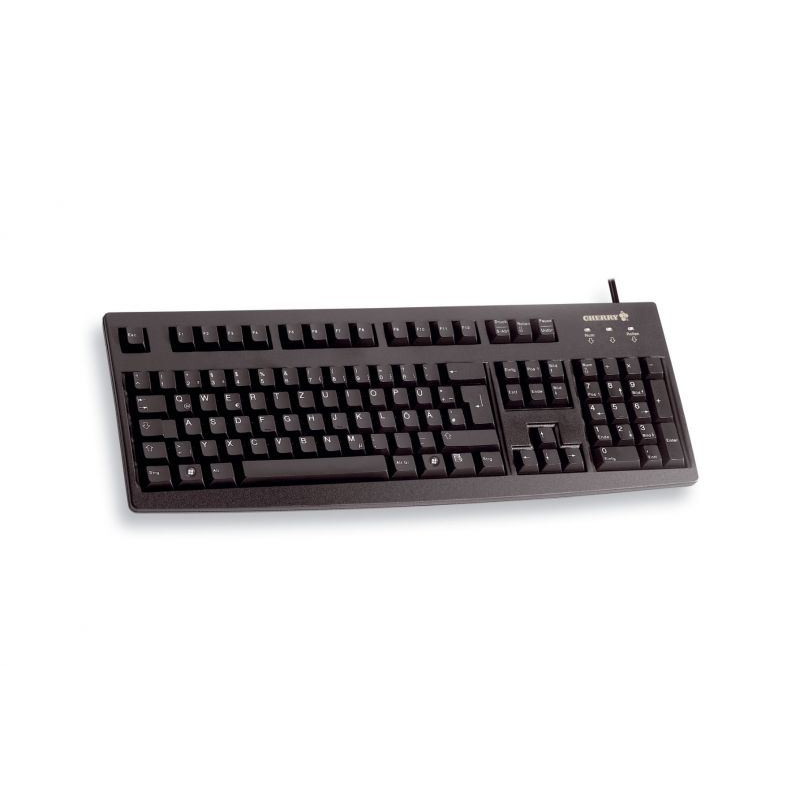 CHERRY G83-6105 tastaturi USB QWERTZ Germană Negru (G83-6105LUNDE-2)-0