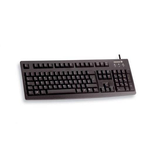 CHERRY G83-6105 tastaturi USB QWERTZ Germană Negru (G83-6105LUNDE-2)-0