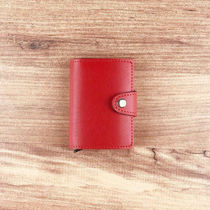 Konk - Synthetic Leather RFID Protection Pop-op Cardholder-7