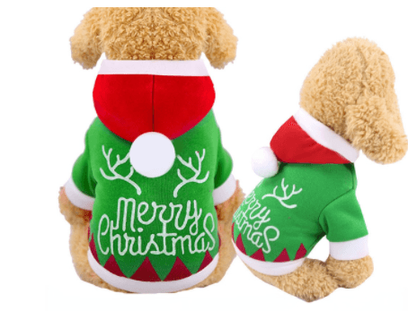 Festive Feline Christmas Cat Costume-0