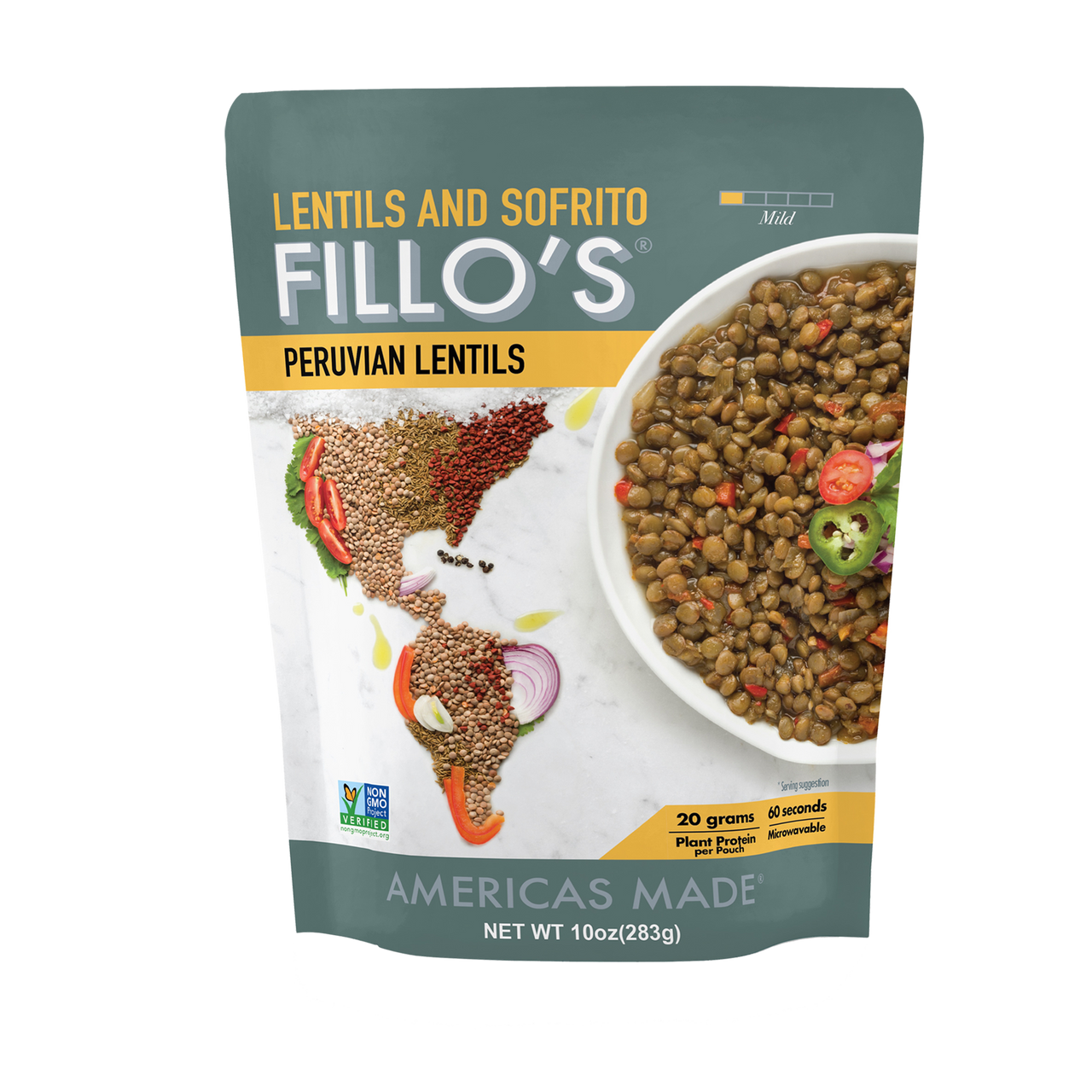 FILLOS PRUVIAN LENTIL BN ( 6 X 10 OZ   )-0