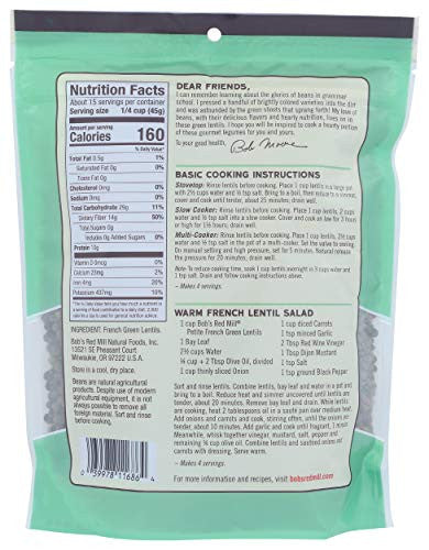 BOBS PET FR GRN LENTIL ( 4 X 24 OZ   )-1