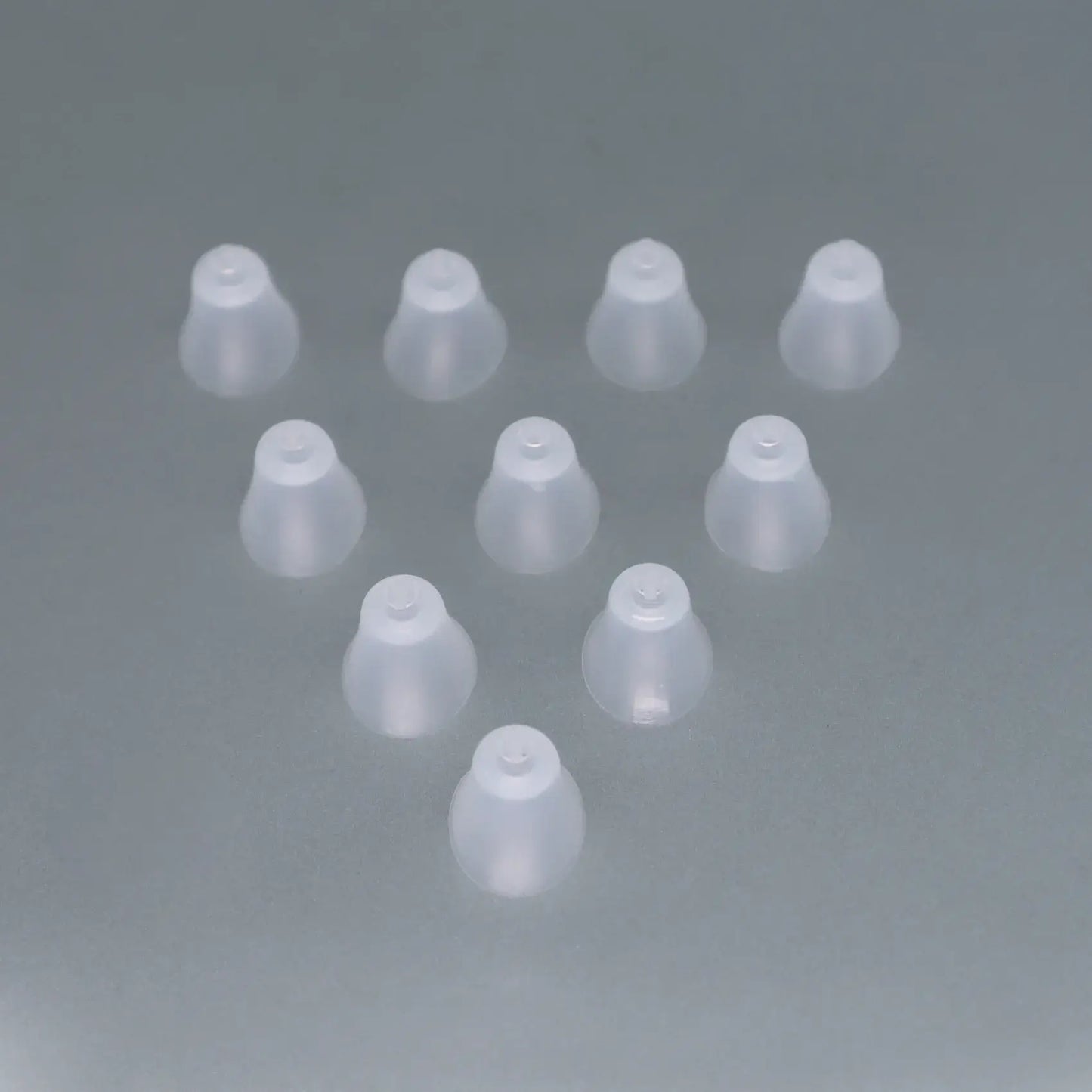 Hearing Aid Ear Piece Bell Shape Domes 10-Pack Comfortable PSAP Kit Ear Tips Invisible-0