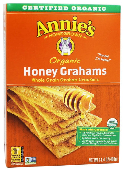 Annie's Homegrown Honey Grah Cracker (12x14.4OZ )-1