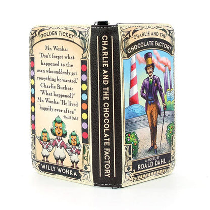Charlie and the Chocolate Factory Book Wallet Wristlet-3