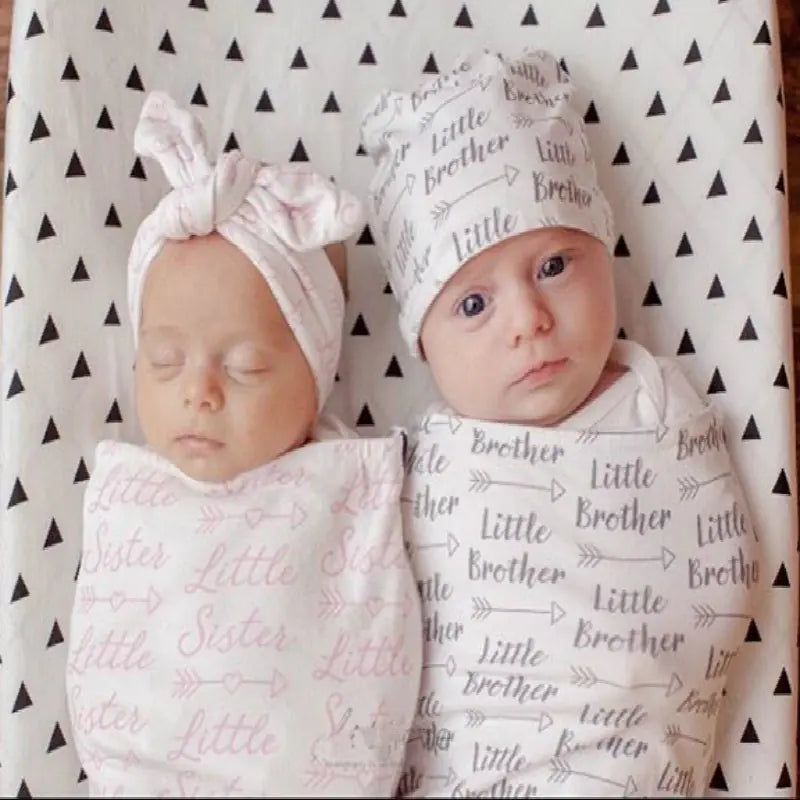Soft Cotton Baby Sleeping Bag and Hat Set (0-6 Months)