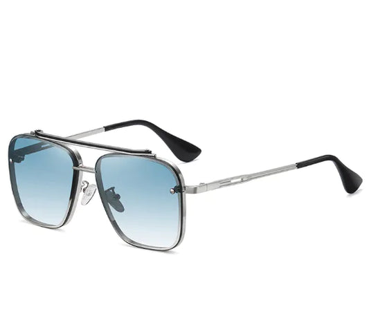 Dual-Tone Gradient Polarized Sunglasses