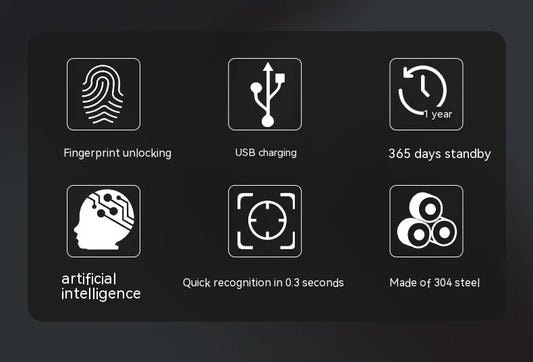 Bag USB Fingerprint Lock