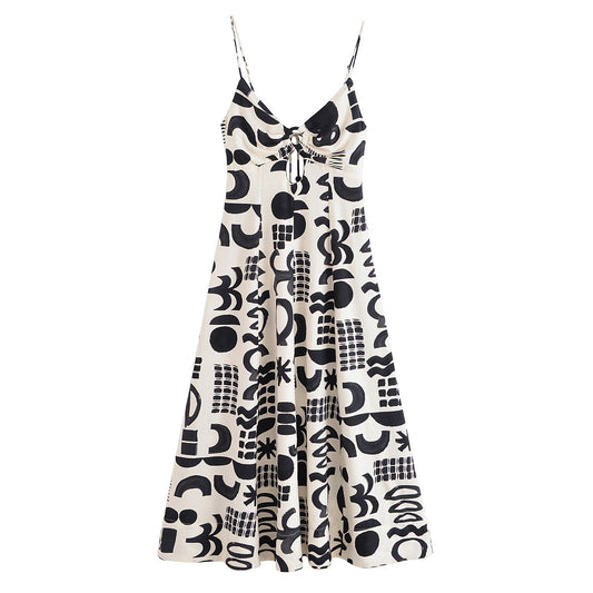 A-line Floral Dress, Dumbo | Women - BYMANYC ® New York-0