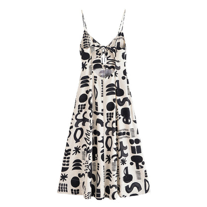 A-line Floral Dress, Dumbo | Women - BYMANYC ® New York-4