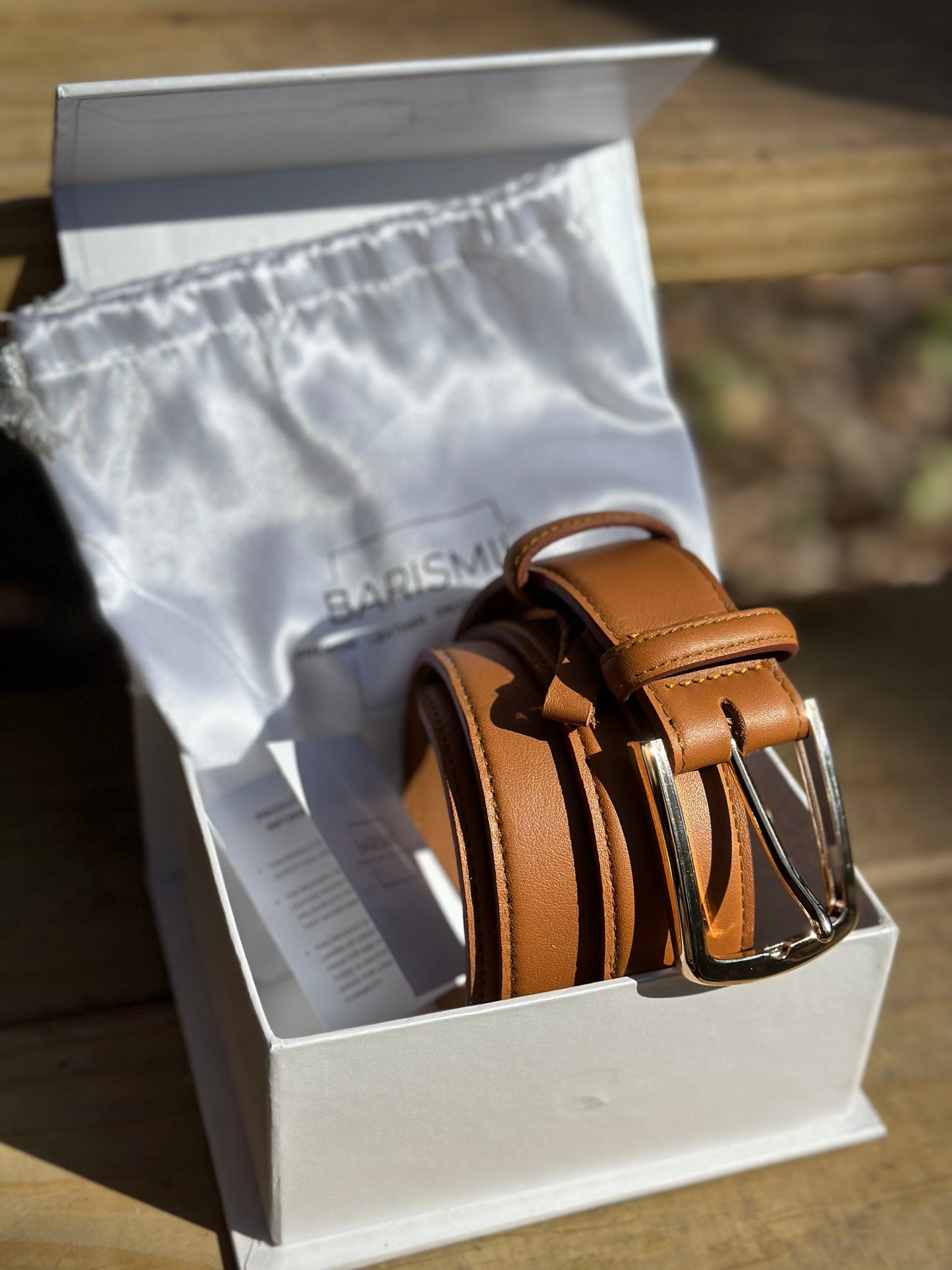 caramel-brown | Genuine Leather Belt-3
