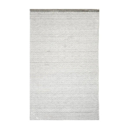 Multi Size Ivory, Grey Hand Tufted 100% Wool Modern & Contemporary Oriental Area Rug-2