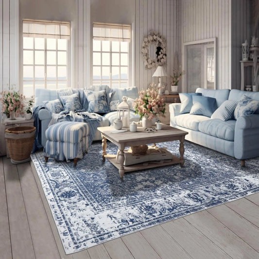 LoomBloom Multi Sizes Graphite Machine Made Traditional Vintage Boho Flatweave Polyester Oriental Area Rug-0