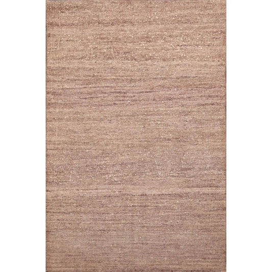 2' x 3' Hand Woven 100% Silk Modern Flatweave Kilim Oriental Area Rug Brown-0