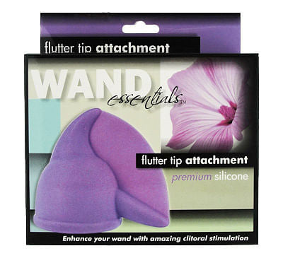 Flutter Tip Silicone Wand Attachment - Boxed-0
