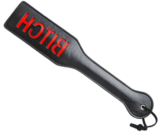Imprint Spanking Paddle- Bitch-0