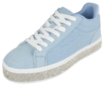 AERIE-1 Blue Denim Top MODA-0