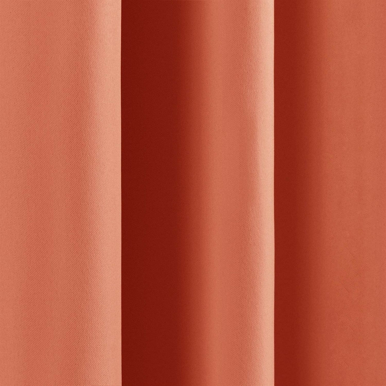52 x 84 inch Solid Orange Apricot Thermal Blackout Curtain Panels - Set of 2-1