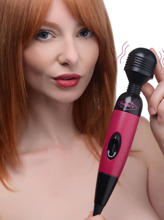 Playful Pleasure Multi-Speed Vibrating Wand - Pink-0